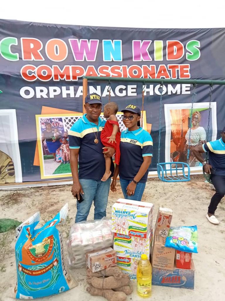 Delta state branch visits Crown Kids orphanage home