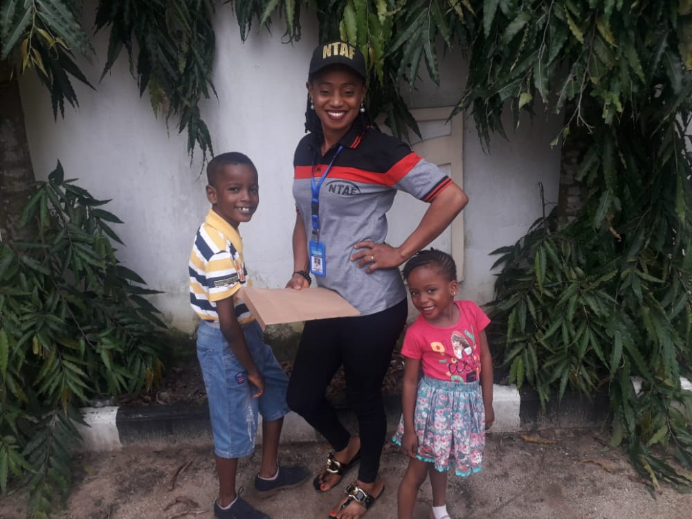 Presentation of 50k to Mrs confidence Unachukwu