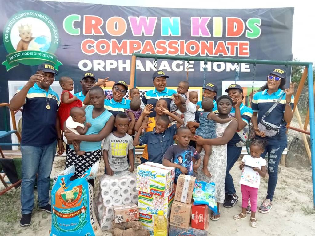 Delta state branch visits Crown Kids orphanage home