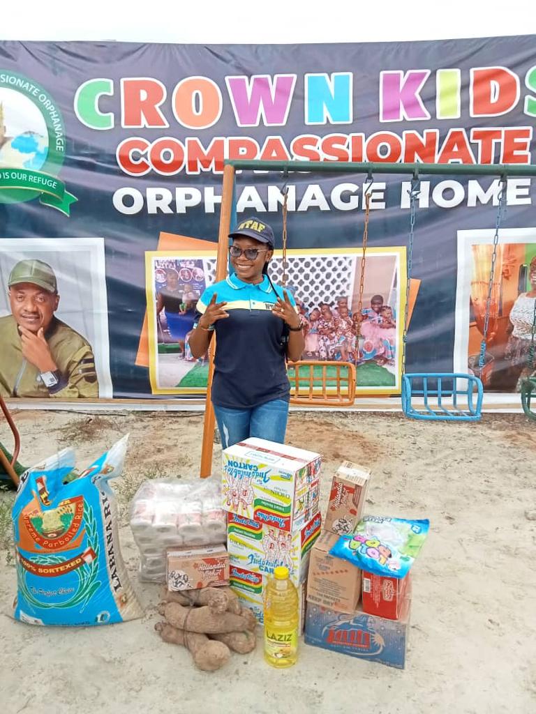 Delta state branch visits Crown Kids orphanage home