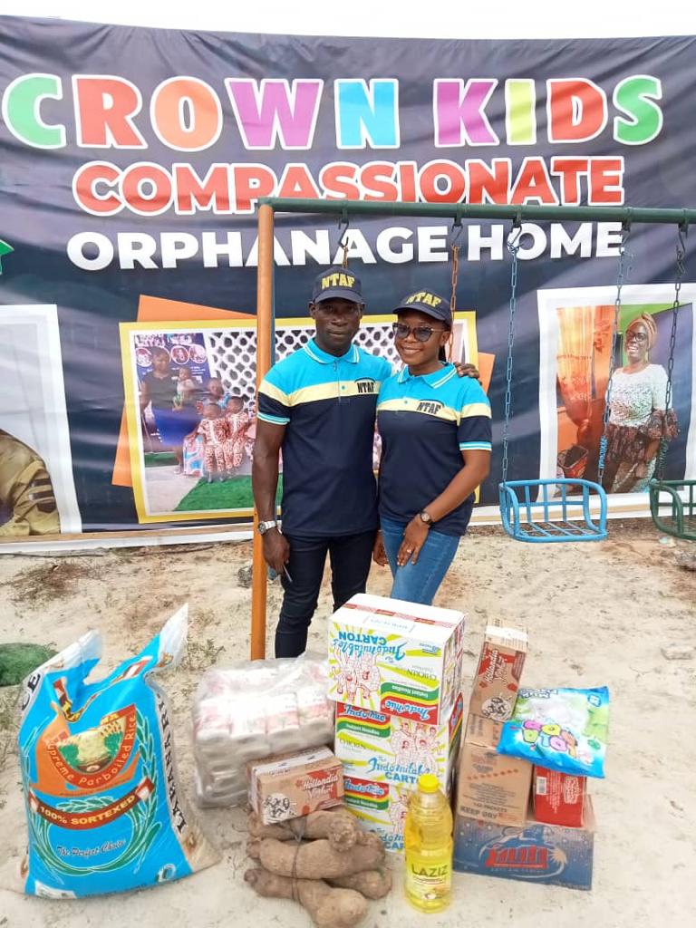 Delta state branch visits Crown Kids orphanage home