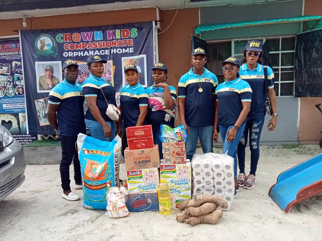 Delta state branch visits Crown Kids orphanage home