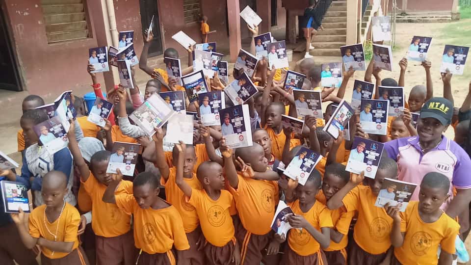 NTAF Anambra branch visits schools