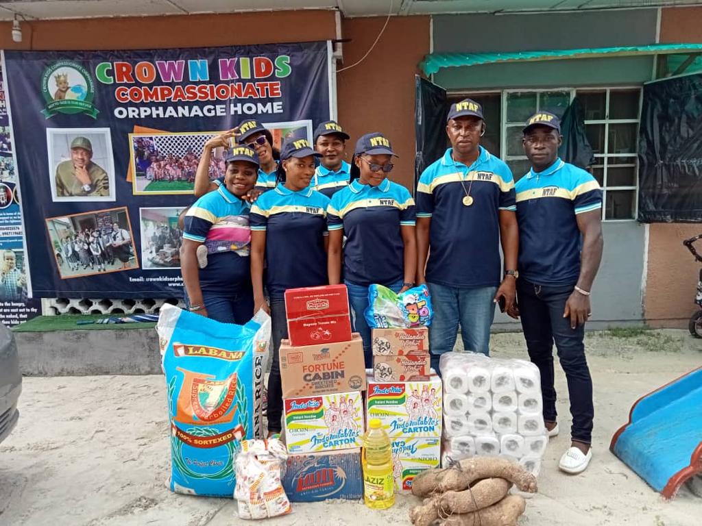 Delta state branch visits Crown Kids orphanage home